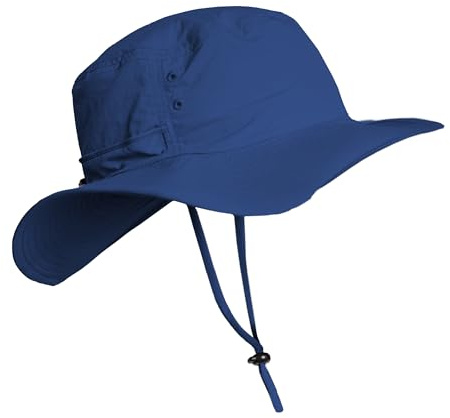 iQ-UV Sonnenhut Herren – Leichter Sommerhut für Männer mit UPF 50+UV-Schutz – TÜV Zertifiziert – Bequemer Outdoor Hut perfekt für Sommer, Wandern & mehr – Wanderhut mit breiter Krempe