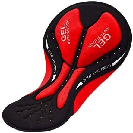 F Fityle 2X Cuscinetti in Gel per Ciclismo 3D Pantaloni per Bici Pantaloncini Cuscini Accessori per Ciclisti