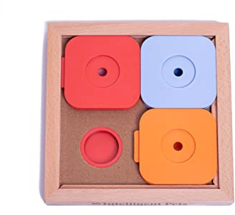 My Intelligent Dogs Jouet Chien Occupation Sudoku – Jouet Interactif Chien pour Entraînement Mental - Jeu Intelligence, Jouets pour Chiens Stimule Le Cerveau et Réduit l’Ennui - Medium Basic Color