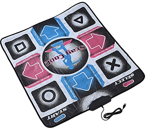 Tappetino da Ballo per PC, Tappetino da Ballo Antiscivolo Coperta da Ballo Tappetino da Danza Antiscivolo Tappetino da Danza con USB per PC