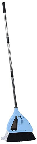 KIMISS Spazzatrice Aspirapolvere Scopa Spazzatrice Aspirapolvere ABS 2 in 1 Spazzatrice Aspirapolvere Ricarica USB Aspirapolvere Senza Fili Aspirapolvere per Camera da Letto Domestica