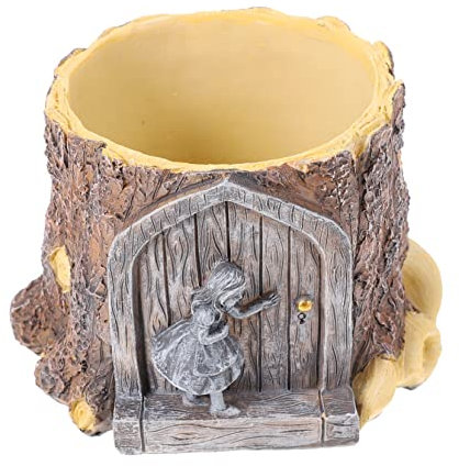 CAXUSD Sukkulenten Blumentopf Kleiner Pflanzentopf Für Kaktus Bonsai Aus Harz Dekoratives Pflanzgefäß Für Zuhause Büro Modernes Ornament