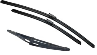 Escobillas Coche Para Dacia Jogger 2021-2024 Limpiaparabrisas Delantero Trasero(Front Rear 3pcs)