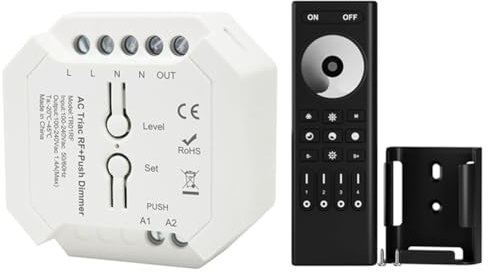 Boddceto Controller LED Dimmer Triac 2.4G Supporto Dimmer Intelligente APP Intelligente Controllo Remoto AC100V-240V B