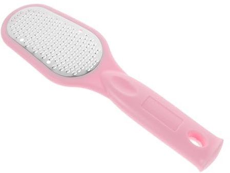 Ipetboom Raschietto i Piedi Portatile in Acciaio Inox 304, Lima per Pelle Morta e Rimozione Calli, Scrub Esfoliante per Talloni, Strumento Leggero per Cura Piedi Domestica e Viaggi