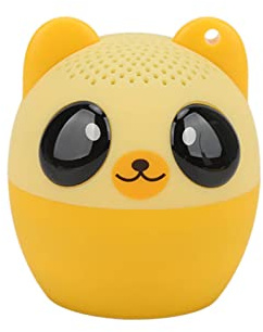 CHICIRIS Haustier-Mini-Lautsprecher mit Selfie-Funktion, 3 W Kabelloser Tierlautsprecher, 1,7 X 1,6 Zoll, 400 MAh Akku, Musik-Player für Kinderpartys (Tragen)