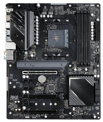 Carte mère Carte mère Fit for ASROCK X570 X570S PG Riptide AM4 4×DDR4 128 Go PCI-E 4.0 ATX for processeurs Ryzen 5600 4600G Pro 2700 3400G, Prise en Charge HDMI