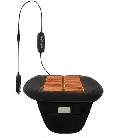 BesBet Auto Sitzaufleger, Winter 𝐒𝐢𝐭𝒛𝒉𝐞𝐢𝒛𝐮𝒏𝒈 𝐀𝐮𝐭𝐨 Universelles Sitzbezug Damen Geschenk 1 Stück,B-MitTasche