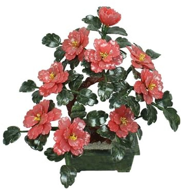 Falska växter Konstgjorda bonsaiträd - jadepion Bonsai konstgjorda krukväxter i kinesisk stil Konstgjorda träd