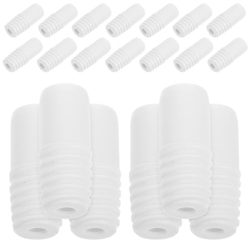 GRIRIW Connettore Filettato per Manico Scopa 20 Pezzi 22mm Plastica | Sostituzione Punta Filettata, Connessione Stabile, Adatto a Manico per Pulizia e Pareti