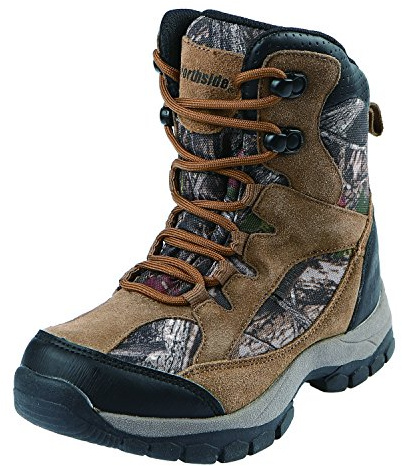 Northside Kid's Renegade 400 Hunting Boot, Tan Camo, 6 Big Kid
