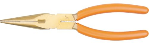 Bahco NSB406-200 Beryllium Long Nose Plier, Multi-Colour, 200 mm