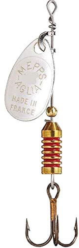 Mepps - Anzuelo especial para pesca de trucha, ARGENT X1, 1