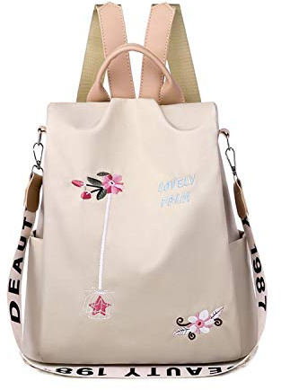FANDARE Damen Rucksack Mädchen Umhängetasche Handtasche Frauen Schultertasche Schultasche Anti-Diebstahl Schulrucksack passen Reise Campus Schulranzen Rucksäcke Wasserdicht Polyester