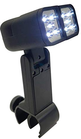 Fencelly - Luce LED per barbecue, impermeabile, super luminosa, resistente al calore, flessibile per grigliare all'aperto