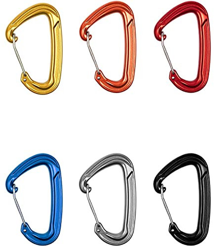 LACD Unisex – Erwachsene Set Wire Evo Biner Normalkarabiner, Assorted, Uni