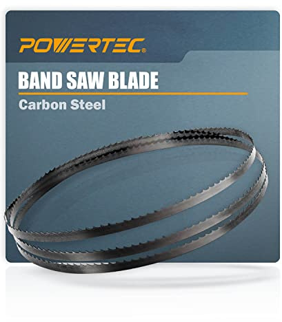 POWERTEC 13102V 59-1/2 x 1/4 x 6 TPI Band Saw Blade, for Sears, B&D, Ryobi, Delta, and Skil 9 Bandsaw, 1 PK