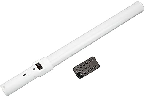 Handheld Light Wand, RGB Handheld LED Video Light Wand Stick Photography Light Fill Light 800LM 2500 to 9900K with Rechargeable Battery, with Remote Control