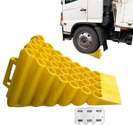 Wohnmobil-Unterlegkeile für , rutschfester Reifenkeil/Auto-Stopper sichert , stabile Parkkeile für Motorräder, SUVs, , Reiseanhänger, LKWs