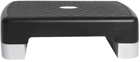 Fitness Stepper Für Zuhause, Aerobic Steppbrett 45 Cm, Große Hebeplattform Mit Rutschfestem, Speziell Für Die Fitness Von Erwachsenen Und Kindern(A)