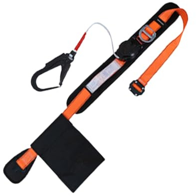 Harnais anti-chute | Ceinture de sécurité Lombaire pour le travail, ceinture abdominale avec libération rapide, harnais anti-chute pour ligature armures