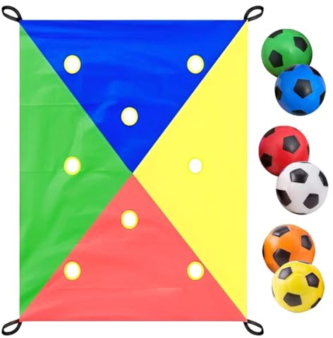 Giochi di gruppo per adulti | Teamwork Giocattoli interattivi per bambini – Multiplayer Outdoor Foulard Gioco Per Scuola Viaggi Aula Festa di Compleanno Campeggio Adulti Bambini e Teambui