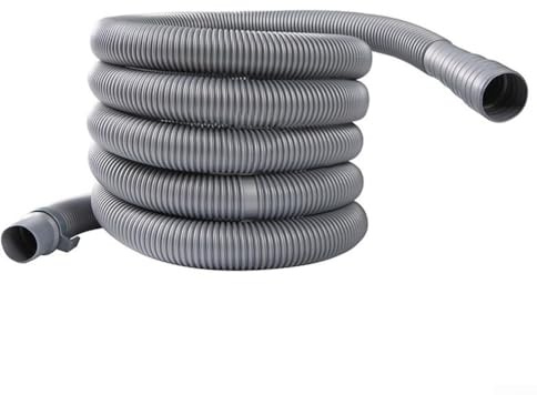 Manguera de drenaje de lavadora, manguera de salida de agua extendida, tubo de drenaje de lavadora de tambor totalmente automático para fontanería de electrodomésticos (3 m)