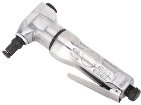 Cortador de metal con mordedor de aire, cortador de metal neumático de 2800 rpm con cuchilla manual de alta dureza, tijeras para morder aire, accesorio de cizalla para taladro