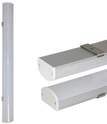 BRAYTRON 120 cm LED Unterbauleuchte Unterbaulampe Küchenleuchte LED Lichtleiste 120cm | 40W | 3200 Lumen Neutralweiß