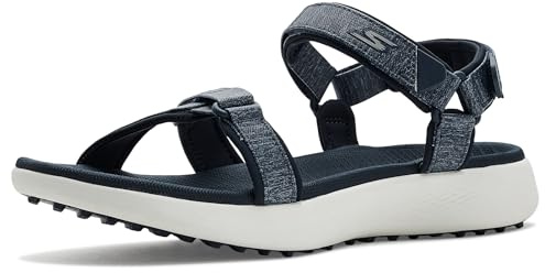 Skechers Damen 600 Golf-Sandalen ohne Spikes, Marineblau/Weiß, 39 EU