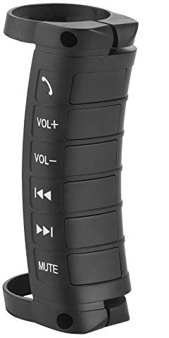 Lenkrad-Steuertaste,Duokon Multifunktionslenkrad Taste Fernbedienung Navigation, 2 Din DVD Controller Universal ABS + PU