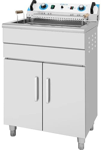 Stalwart DA-MAREF201S Commercial Deep Fat Fryer 20 litres 3kW Free Standing