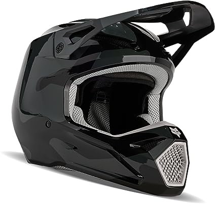 Fox Motocross-Helm V1 Schwarz Gr. L