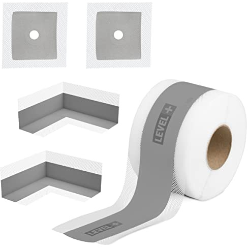 Dichtset Dichtband Innenecken Wandmanschetten Bandset Abdichtung | Unter Fliesen Dusche Bad Küche Set G10