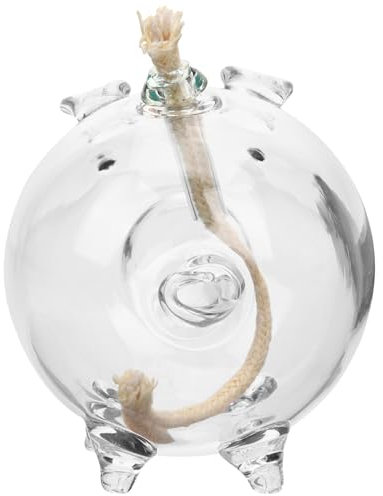 BUGUUYO Nachfüllbare Öllampe Aus Glas Kerosin Für Die Inneneinrichtung Romantische Hochzeit Jahrestag