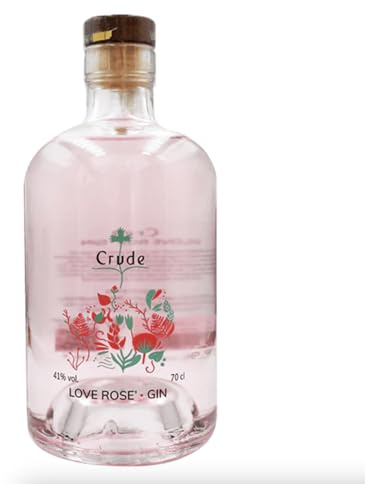 Distillerie Crude Gin Love Rosè 41% Vol 70 cl
