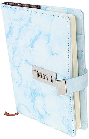 OFFSCH Lock Diary Notebook Large Thick Cover Password Lock Diary for Students Portable Multi-function Household Writing Journal