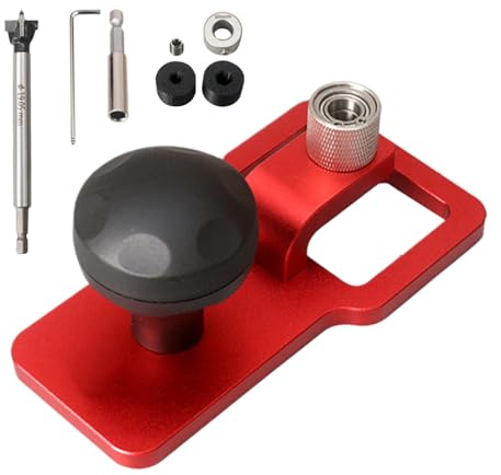 Guía de Taladrado Vertical,Herramienta De Centrado Vertical Preciso - Accesorio para Carpintería, Broca para Herramienta Eléctrica, Proyectos de Bricolaje, Gabinetes y