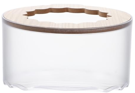 Parliky Hamster Sand Bath Box Small Pet Bathing House With Anti-skid Bottom And Wood Material Stylish And Practical Rat Bath Hideout