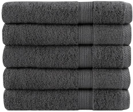 Genérico Toallas de Sauna SOLUND 25 uds Antracita 80x200 cm 600 gsm,Casa y jardín,Ropa de casa,Toallas-137171