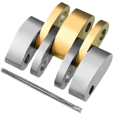 ROUHO 12mm Rostfritt Stål Armbandslänk Förlängning Solid Metall Armband Sektion Klockarmband Justering 7mm för Emporio Armani Starry Sky-A4
