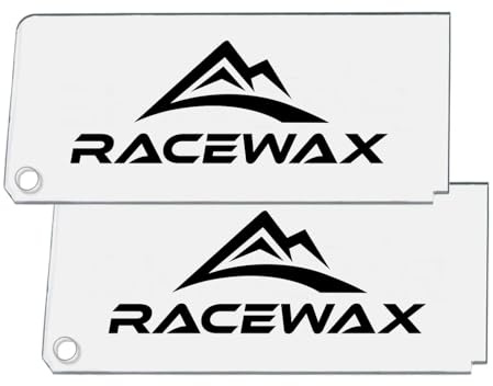 RaceWax Plexi Ski Wachs-Abziehklinge 3mm Wachsabzieher 2er Set
