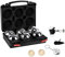 Boccia Kugeln 6er Set, Boule Kugeln Metall Petanque Set mit Aufbewahrungsbox, Abstandsmesser, Messband, Kugelmagnet, 2 Holz-Zielkugeln, Perfekt Boule Set für Outdoor- und Freizeitspiele (Serie C)