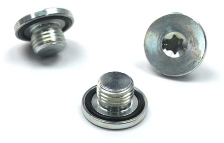 GuuYebe 3 Stück ölablassschraube mit Dichtung, Für Opel Corsa Mokka Astra Zafira meriva adam Vectra Tourer, 48876, m14x1,5