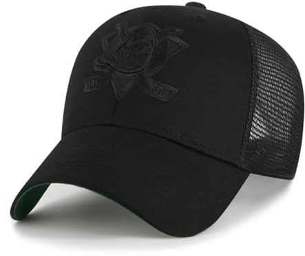'47 NHL truckerkeps justerbar böjd skärm laglogotyp keps ishockey mesh snapback, Anaheim Ducks #36798, one size