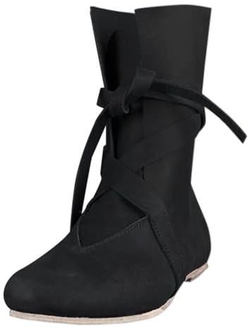 Sneakers slip-in sommar män – höga sneakers lätta promenadskor män, Mid-Calf Boots platta slip-stövlar enfärgade ridskor snörning fritidsskor bekväma utomhusskor