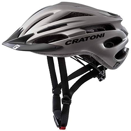 Cratoni Unisex – Erwachsene Pacer (MTB) Fahrradhelm, anthrazit, L-XL (58-62 cm)