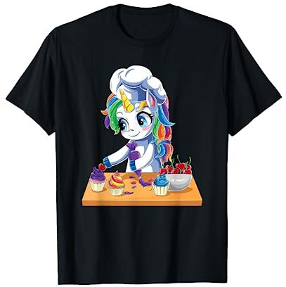Boulangerie-pâtisserie de la licorne Cupcake Muffin Baking T-Shirt