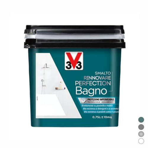 SMALTO RINNOVARE PEFECTION BAGNO Blu Petrolio Satinato 0.75 lt