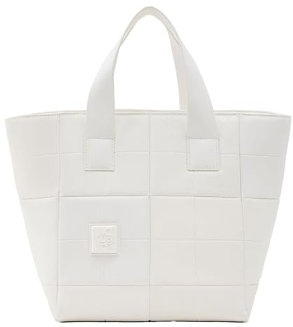 Desigual Schultertasche Shopper Damas Valdivia Shopping Bag White weiß